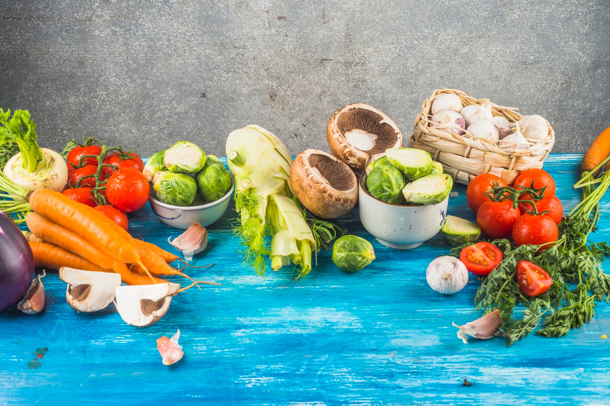 Sayuran segar dan nutrisi